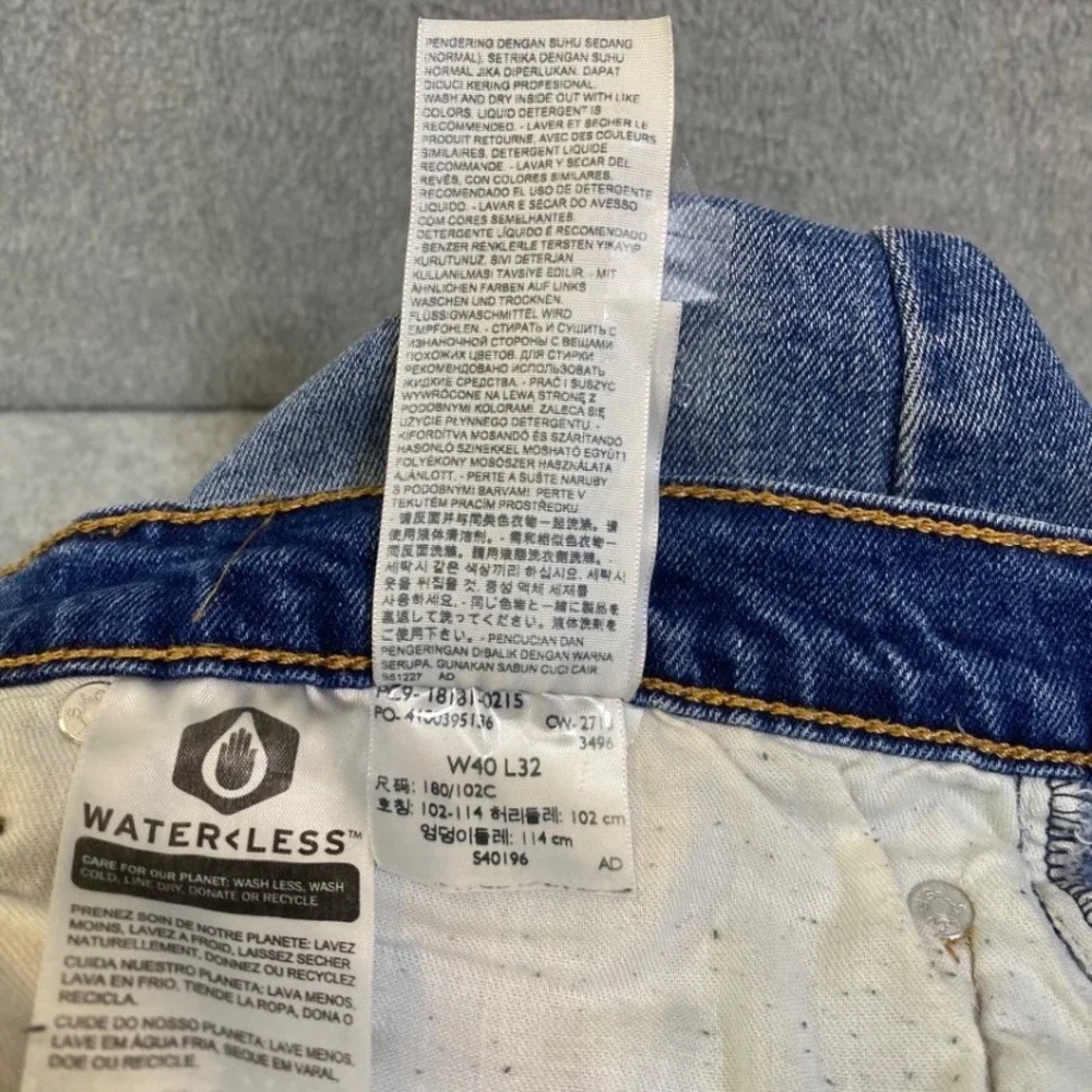 Levi's 541 Athletic Taper Jeans Men's 40x32 Medium Wash Denim Classic Fit EUC